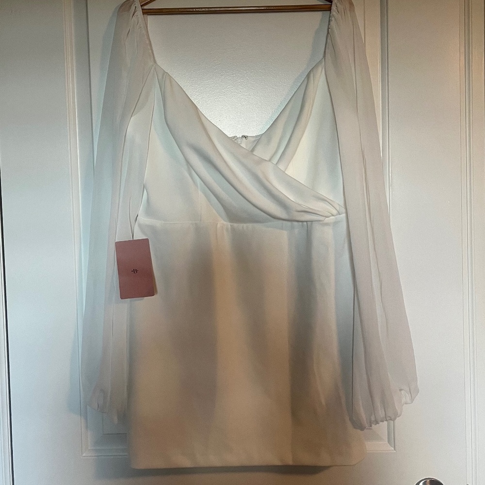 BHLDN Anthropologie White Dress